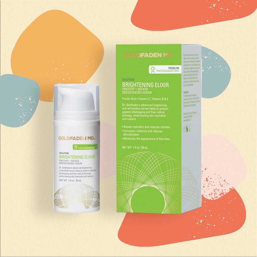 GOLDFADEN MD Brightening Elixir NIB Factory Sealed
